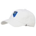thumbnail image 2 of Nevada State Flag Map Embroidered Unstructured Washed Cap - White OSFM, 2 of 5