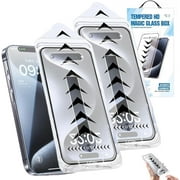 2025 New Upgraded Screen Protector for iphone - Dust Free without Bubbles, Starprout Invisible Artifact Screen Protectoor, Screeen Protector