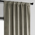 thumbnail image 5 of HPD Half Price Drapes VPYC-161209-108 Plush Velvet Curtain (1 Panel), 50 X 108, Gallery Taupe, 5 of 12