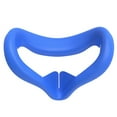 thumbnail image 1 of Couvre-visage en Silicone de Qualité Supérieure pour Casque VR Oculus Quest 2 - Résistant à la Sueur, Lavable, Masque de Remplacement Léger avec Confort Amélioré et Blocage de la Lumière - Bleu, 1 of 6