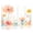 Color 4, variant on 8 Pack Art Acoustic Panels Sound Absorbing Flower Watercolor Cottagecore Colorful Summer Decor Decorative Soundproof Wall Panels Self Adhesive for Nursery Game Room Bedroom 48"x32"
