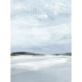 thumbnail image 2 of Warren, Annie 19x24 Black Ornate Wood Framed with Double Matting Museum Art Print Titled - Cirrus Cloud Beach I, 2 of 4
