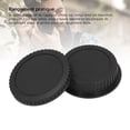 thumbnail image 4 of Camera Lens Cover, Professional High Hardness Protective Front Body Covers Rear Lens Cover 3 Sets  for Camera Accessories, 4 of 7