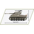 thumbnail image 3 of Tanque Sherman M4A3E8 de la colección histórica de Toy COBI, escala 1:48, 3 of 7