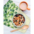 thumbnail image 3 of Country Leaves Kitchen Dish Towels for Drying Dishes Set of 4, Green Leaf Branches Vine Botanical Rustic Waffle Weave Microfiber Hand Tea Bathroom Towels Quick Dry & Absorbent Towel 12x12, 3 of 7