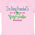 thumbnail image 4 of Inktastic I'm Being Promoted to Big Sister Girls Baby Bodysuit, 4 of 5