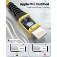 thumbnail image 2 of XUDUO iPhone Charger Cord 6FT Cable for iPhone, Gold, 2 of 7