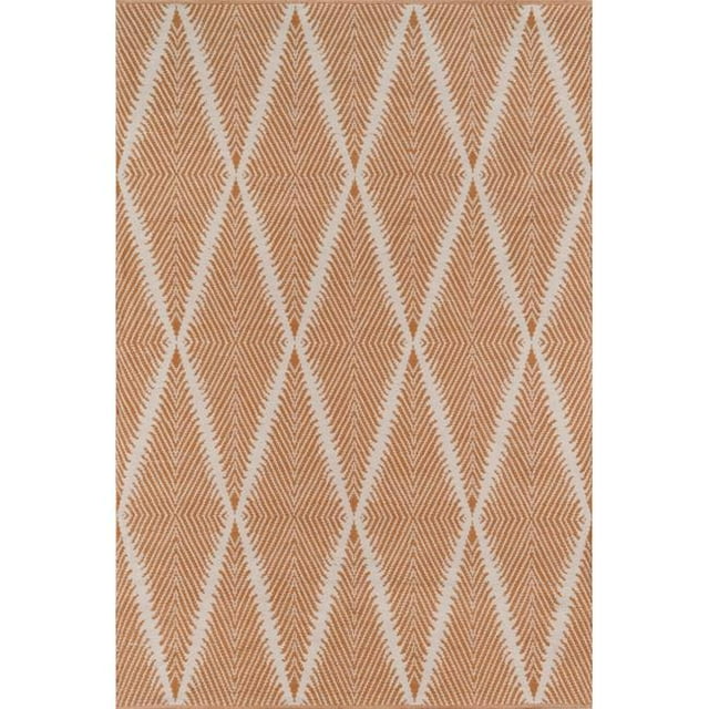 Erin Gates RIVERRIV-1ORG7696 Hand Woven River Rectangle Area Rug, Orange - 7 ft. 6 in. x 9 ft. 6 in.