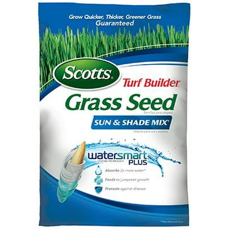 Scotts Lawns 18334 Turf Builder Sun & Shade Grass Seed Mix, 40-Lbs. - Quantity