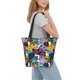 thumbnail image 2 of Balery Retro Panther Bolsa de Hombro con Diseño, Bolsa Grande y Duradera, Bolsa Versátil para Compras, 2 of 6