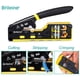 thumbnail image 2 of Kit de herramientas de crimpado Brileine RJ45 Pass Through para Cat6 con comprobador, 2 of 6