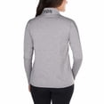 thumbnail image 2 of Champion Womens 1/4 Zip Pullover Gray Small, 2 of 5