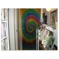 thumbnail image 2 of Beaded Doorway Curtains Bead Strands For Living Room Bedroom Door Kitchen Handmade Japanese Strings Vintage Divider Painted Art Tye Dye, 2 of 8
