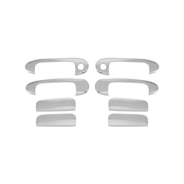 Cubierta de la Manija de la Puerta ANGGREK 8 Piezas Cromo ABS Reemplazo para Yaris Vitz Xp10 1999-2005