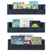 Drakestone Designs Nursery Bookshelves (Set of 3) - Navy