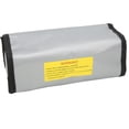 thumbnail image 3 of Fireproof Bag, Fireproof Explosion Proof Battery  Bag Silver Color  For Outdoor Silver, 3 of 8