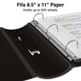 thumbnail image 4 of Binder Staples 702874, 7,6 cm, 3 anillos Better Black (15126 cc), 4 of 8