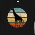 thumbnail image 4 of Inktastic Giraffe African Animal Retro Sunset Boys or Girls Baby T-Shirt, 4 of 5