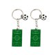 thumbnail image 1 of Qarigey 2 piezas de llaveros multiusos de larga duración colgante colgante bolsa adorno monedero percha saco decoraciones fútbol Fan Accesorios de disfraces Qarigey AP014112-00, 1 of 6