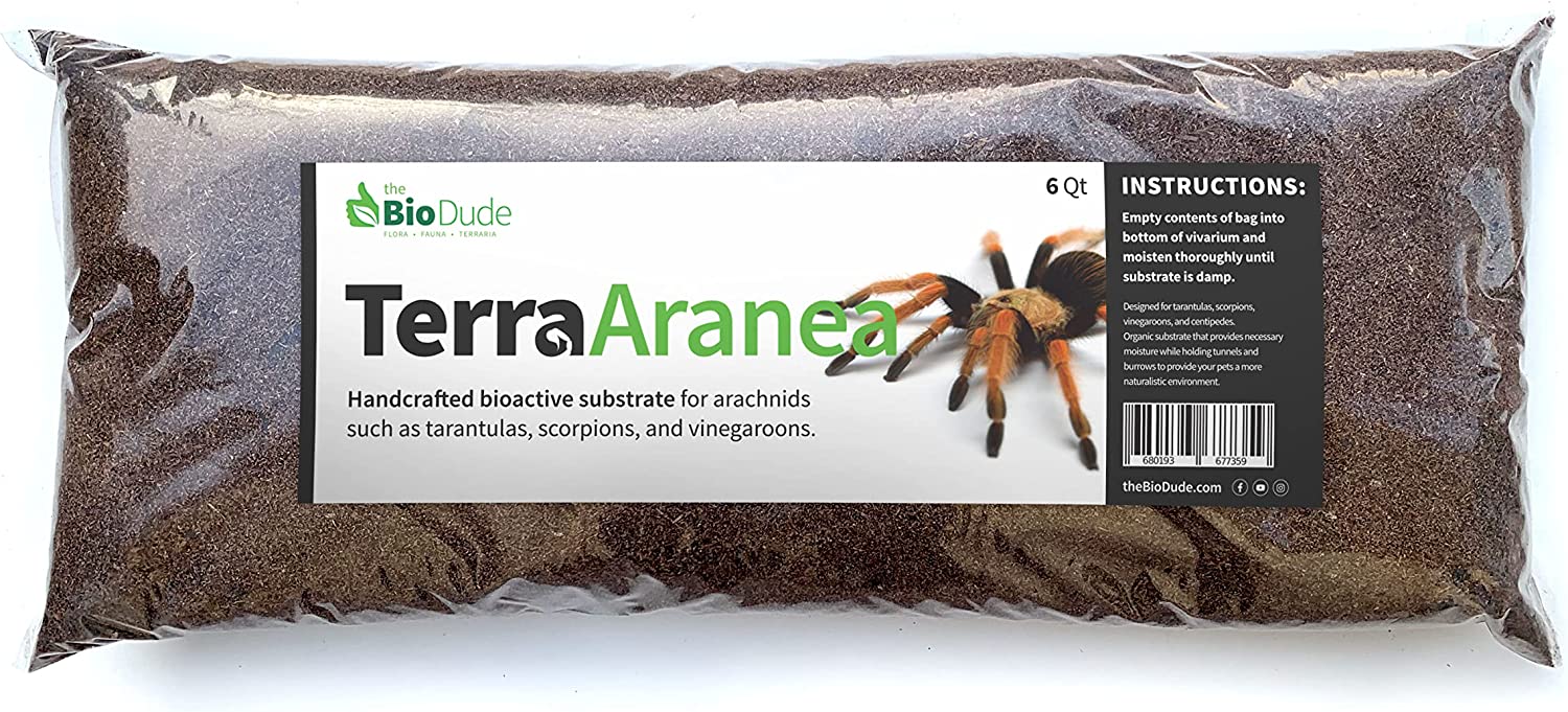 6 quarts Bioactive Substrate for Tarantulas, Scorpions, Isopods and