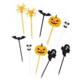 thumbnail image 1 of 10 PCS Plastic Little Forks Dessert Fork Halloween Theme Bentos Box Decorations, 1 of 5