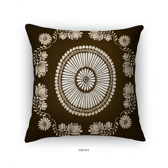 Lara Brown Accent Pillow by Kavka Designs
