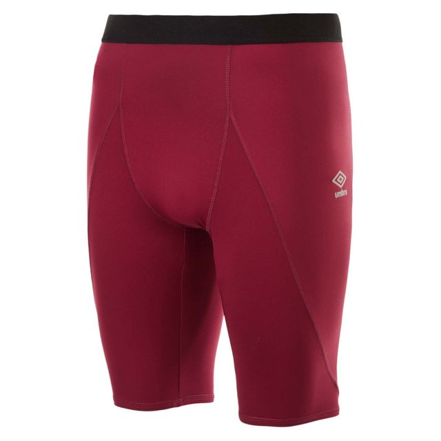 Umbro - Pantalones Cortos Player Elite Power para Hombre (Nuevo Clarete)