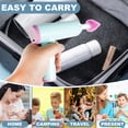 thumbnail image 6 of Keyohome Electric Baby Bottle Brush Set, Baby Bottle Brush Cleaner with Silicone Nipple and Straw Brush, Purple, 6 of 10