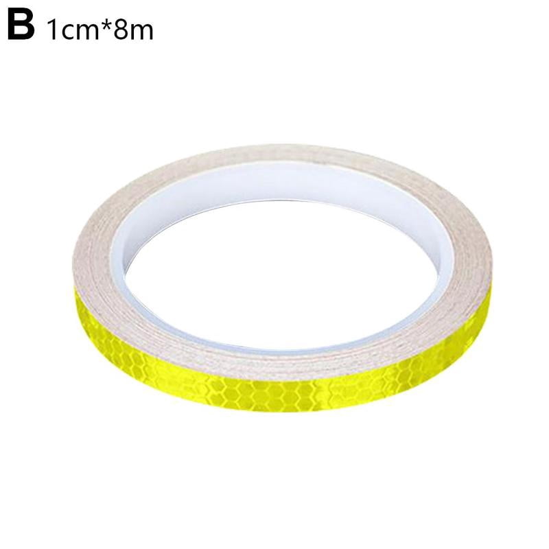 New Bicycle Reflective Tape Bike Wheel Sticker Glow In The Dark Night