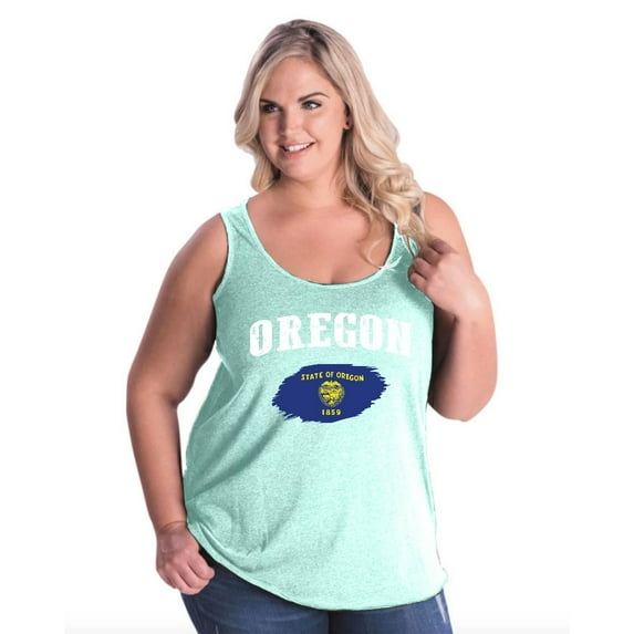 Normal is Boring - Women's Plus Size Tank Top, up to Size 28 - Oregon