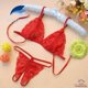 thumbnail image 2 of conjunto de ropa interior de lencería para mujer sexy encaje transparente sujetador g-stringpangjing, 2 of 3