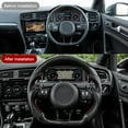 thumbnail image 2 of Carbon Fiber Steering Wheel,LED Performance Carbon Fiber LED Race Display Steering Wheel Interior Modification Elevate Your Experience, 2 of 14