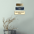 thumbnail image 3 of Standard Church Staff Only Sign (Black Gold) - Large, 3 of 5