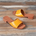thumbnail image 5 of Juebong Sandals clearance Women's Slide Sandals Open Toe Slip-on Beach Breathable Flat Sandals Casual Slippers Sandals Summer Cute Dressy Beach Slip on Sandals Platform Sandals, 5 of 5