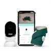 Owlet Duo — Cam and Smart Sock 3 — Smart Baby Monitor with Camera — Night Vision and Audio — iOS and Android Compatible — Encrypted HD Video for Baby Safety — Deep Sea Green