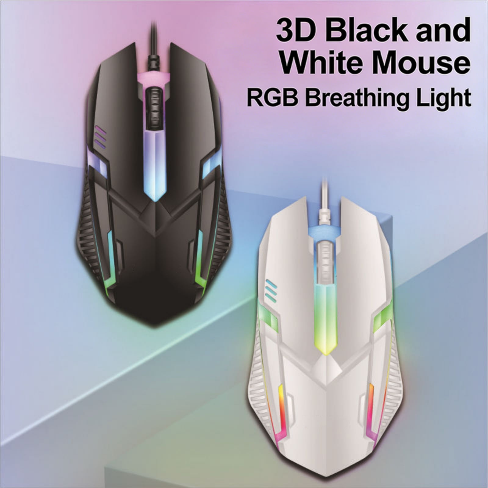Mechanical Feel Waterproof Keyboards Set 104Key RGBs Backlit Suspended Keycaps USB Cord For Office And Gaming