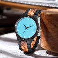 thumbnail image 2 of Reloj de Pulsera Masculino Dentily 46 mm de Madera con Movimiento de Cuarzo Analógico, 2 of 6