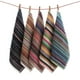 thumbnail image 3 of Juego de pañuelo y toalla, suave, absorbente, a rayas, versátil, para niños, servicio de té, limpieza, reutilizable, con estilo, 3 of 8
