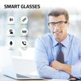 thumbnail image 2 of Tulbeys Gafas Inteligentes Con Audio Bluetooth - Gafas De Luz Azul Para Mujeres Y Hombres Sonido De Oído Abierto Con Micrófono Y Parlantes Filtro De Luz Azul Y Lentes De Sol Polarizadas, 2 of 5