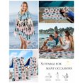 thumbnail image 5 of Pink Blue Paw Print Beach Towels Oversized Super Absorbent, Vintage Farmhouse Rustic Wooden Grain Lightweight Bath Towel Quick Dry Sets For Bathroom/Pool/Rv Camping/Beach Play/Gym Room/Picnic 23"x47", 5 of 8