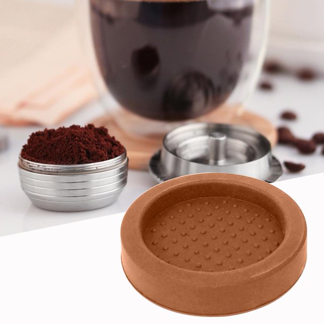 Almohadilla antideslizante para caféalfombrilla de prensa de martillo en polvo de café de silicona (marrón) Ndcxsfigh Para estrenar