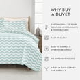 thumbnail image 5 of Duvet Cover Set - Ultra Soft & Breathable - Turquoise Arrow for Twin Size Bedding by Comfort Canopy, 5 of 15