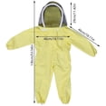 thumbnail image 3 of ER Traje protector de apicultura profesional Traje protector para visitantes de granja de abejas para niños Excelente Rendimiento, 3 of 5