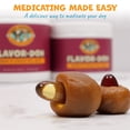 thumbnail image 2 of Pack Approved Flavor-Doh - Flavored Pill Wrap for Dogs to Hide Capsules and Create Pill Treats for Dogs - Easy-to-Use Treat Paste for Pet Medication - Bacon n' Cheese (8oz), 2 of 10