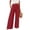 07#Red, variant on Womens Pants summer Wide Leg Cotton Linen pants Casual Loose Lightweight palazzo Pant vacation Travel Outfits