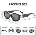 thumbnail image 5 of OPTOFENDY Trendy Vintage Womens Sunglasses, Polarized UV 400 Protection Sun Glasses, 5 of 6