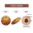 thumbnail image 7 of Mosaic Tile Clock Wall Decor Autumn Colors 10-Inch Silent Wooden Wall Clock, Battery Operated (AA Batteries Not Included), Artistic Home Decor, 7 of 7