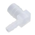 thumbnail image 5 of 10PCS Plastic Hose Joints Barb Reducer Fittings L Type 90 Degree Elbow Pipe Connectors 12x6MM, 5 of 5