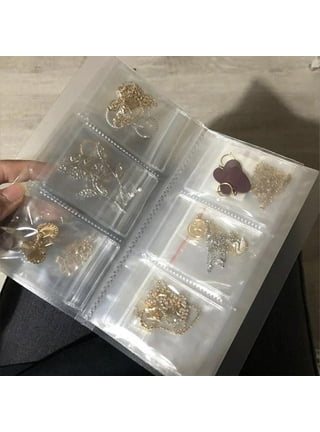 Transparent Jewelry Storage Bag Portable Travel Jewelry Organizer