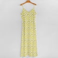 thumbnail image 5 of Watercolor Yellow Fruit Lemon Sleeveless Dress Dresses Women Summer Women's Summer Clothing, 5 of 9